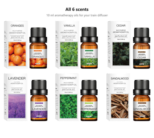 All 6 aroma oil scents