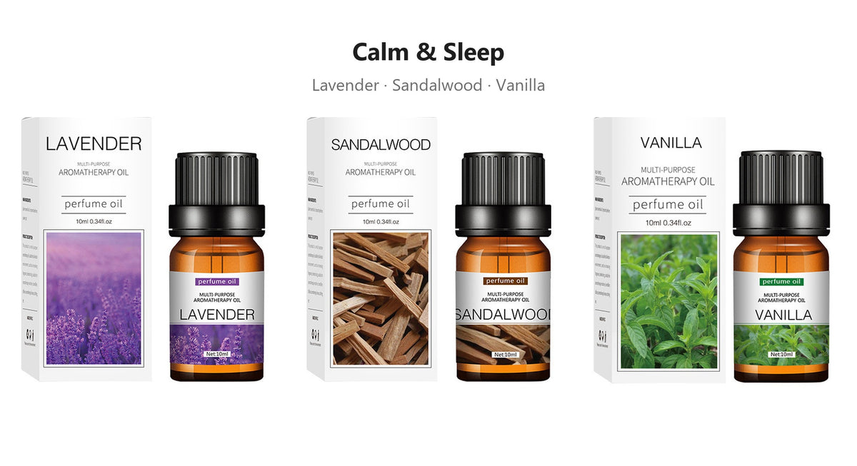 Calm and Sleep scent set