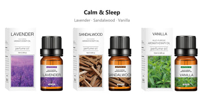 Calm and Sleep scent set