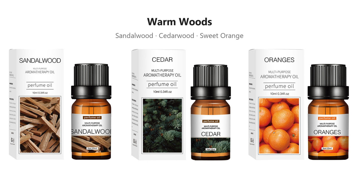 Warm Woods scent set